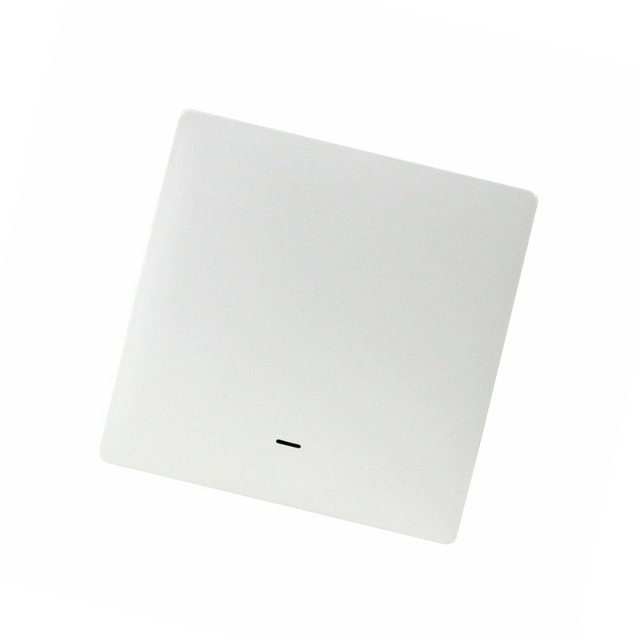 Moyic Interruptor inteligente Tuya ZigBee, interruptor de Control remoto para luz de hogar, lámpara de oficina, Panel de Control inalámbrico, Electrónica Blanco 1 abierto