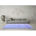 thumbnail image 3 of Ahgly Company Indoor Rectangle Abstract Blue Modern Area Rugs, 2' x 4', 3 of 4