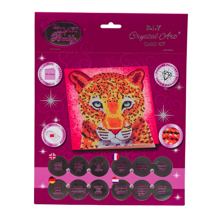 Sparkly Selections Baby Tiger and Butterfly Diamond Painting Kit