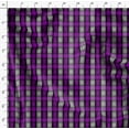 thumbnail image 4 of Soimoi Purple Rayon Fabric Plaid Check Printed Craft Fabric by the Yard 56 Inch Wide, 4 of 5
