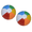 2PCS B_5.5inch#014, variant on Inflatable Beach Balls, 5.5" Inflatable Beach Ball, Lightweight Mini Beach Balls for Kids, Summer Swimming Pool Toys, Beach Party Supplies, Water Games, Birthday Gifts, Outdoor Play B_5.5inch