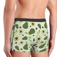 thumbnail image 3 of KLL Green Avocado Men's Cotton Boxer Briefs Underwear-XX-Large, 3 of 8