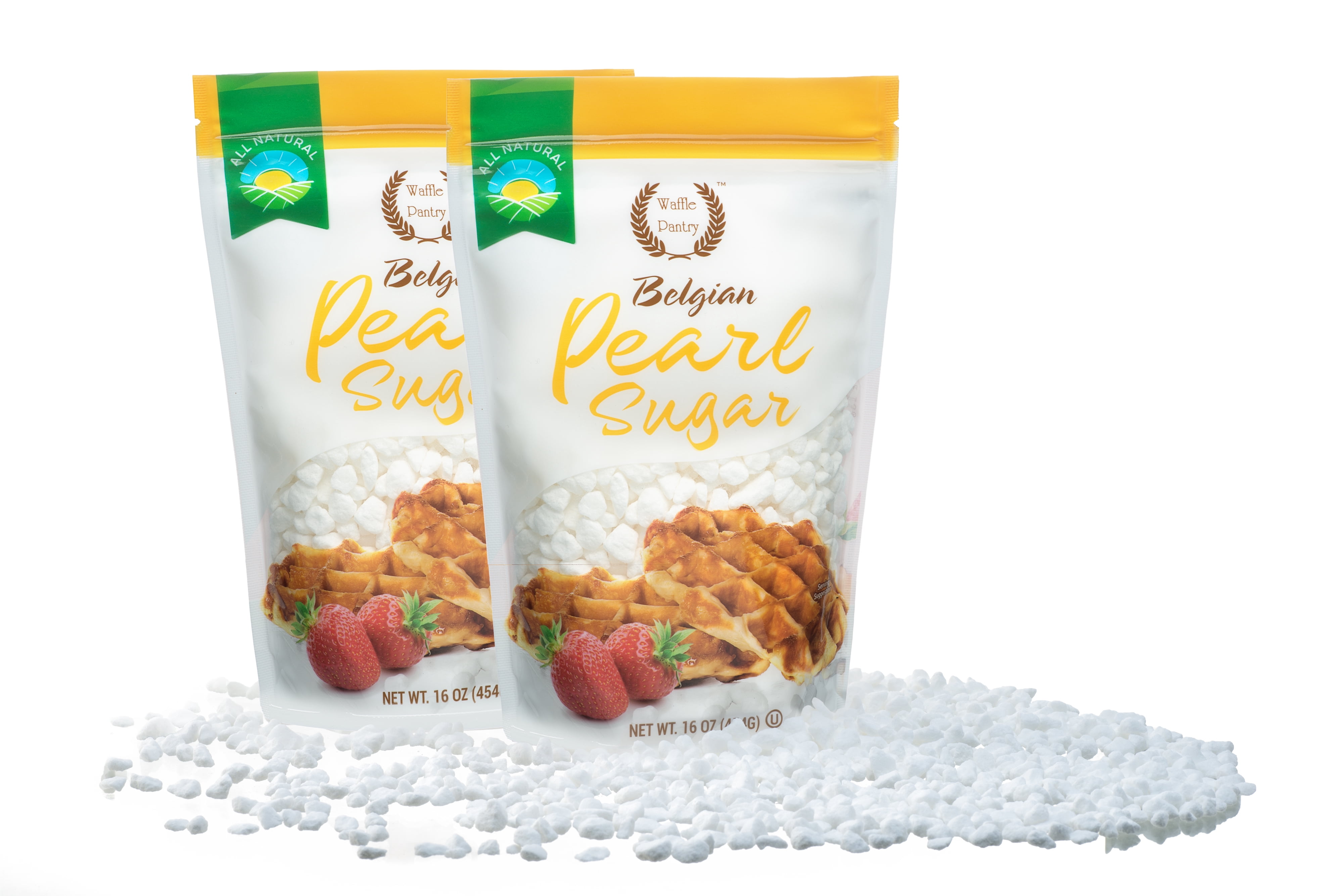 Waffle Pantry Belgian Pearl Sugar, 16 oz (6 Pack)