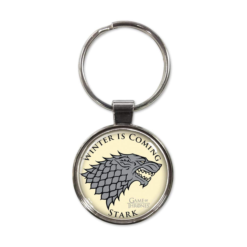 New Fashion Winter Is Coming Game Of Throne Bottle Opener Key Chain House Stark