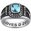 Order Now for Graduation Freestyle Women's Classic Platinum Plated Celebrium Class Ring, Personalized, High School or College