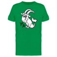 thumbnail image 1 of Cute Capricorn Zodiac Cartoon Tee Men's -Image by Shutterstock, 1 of 1