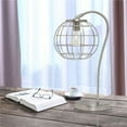thumbnail image 1 of All the Rages LHT-5061-BN Lalia Home Arched Metal Cage Table Lamp, Brushed Nickel, 1 of 4