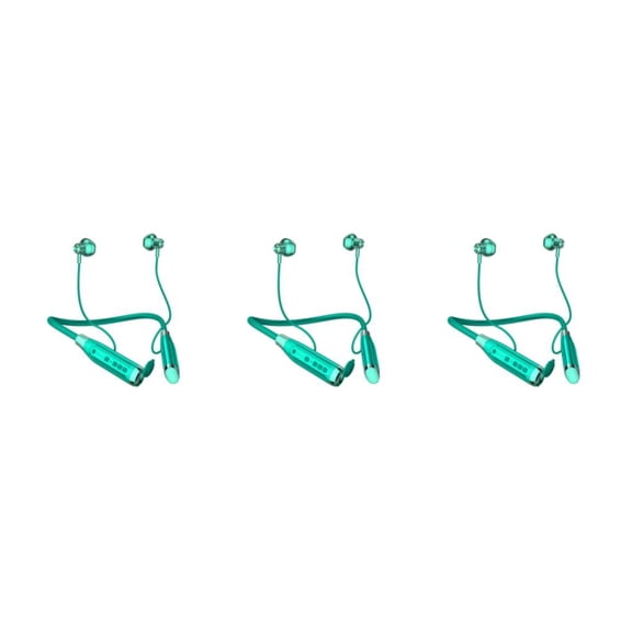 Inteprter Auricular para colgar en el cuello Compatible con Bluetooth Botón de carga rápida Tarjeta de memoria de control Auricular deportivo Type1 NO1
