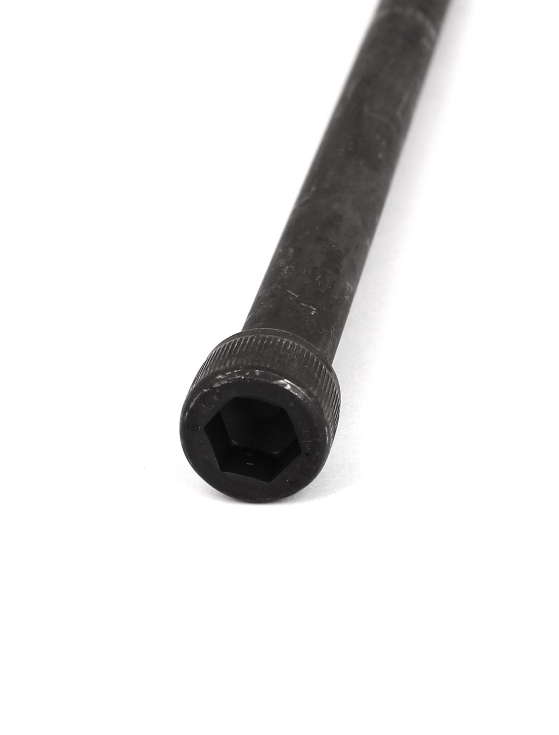 Unique Bargains M12 x 200mm 12.9 Alloy Steel Hex Socket Head Cap Screw Bolt Black 2Pcs
