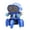 Blue, variant on Blue Remote Control Six Claw Robot Toy With Lights And Music For Early Learning