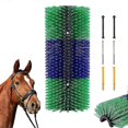 thumbnail image 1 of Livestock Scratch Brushes,Horse Scratcher Full Massage Brush Kit,Relieve Itching on the Back of Livestock, 1 of 4