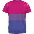 thumbnail image 2 of LGBT Bisexual Pride Flag All Over Mens T Shirt, 2 of 2