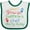 White and Green, variant on Inktastic Chef Like Daddy Boys or Girls Baby Bib