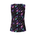 thumbnail image 5 of Haiem Colorful Guitar Workout Tank Tops for Women, Athletic Sports Slim-Fit Tank Tops, Compression Sleeveless Dry Fit Shirts,Athletic Shirt-XX-Large, 5 of 9