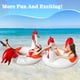 thumbnail image 4 of Flotador inflable para piscina Junbig, 63 cm, con forma de pollo, con luces solares, 4 of 7