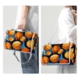 thumbnail image 3 of Basketball Canvas Picnic Mat - Waterproof Outdoor Blanket for Park, Beach, and Camping - Large Portable Mat with Handles and Bonus Carry Bag for Travel and Picnic Parties, 3 of 6