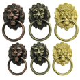 thumbnail image 3 of Perilla de La Del Tirón Del Cajón Del Tocador Del pequeña sala s de La Cabeza Del León Ale _ Colco Anillo de tracción del gabinete, 3 of 7