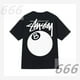 thumbnail image 1 of Camisetas Stussy de manga corta para hombre y mujer, marca de moda de verano Camisetas Stussy de calle holgadas y versátiles de puro algodón para parejas, tendencia9, 1 of 5