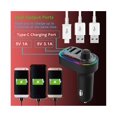 thumbnail image 2 of Transmisor FM Bluetooth para coche,Adaptador para coche Bluetooth 5.0,Radio inalámbrica, 2 of 5