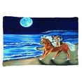 thumbnail image 1 of Carolines Treasures 7318PILLOWCASE Corgi Beach Ride On Horse Fabric Standard Pillowcase, 1 of 2