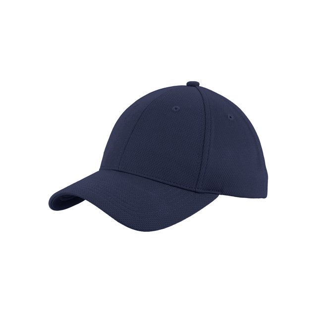 Top Headwear Casquette de Baseball en Poly-Maille Anti-Humidité - Marine