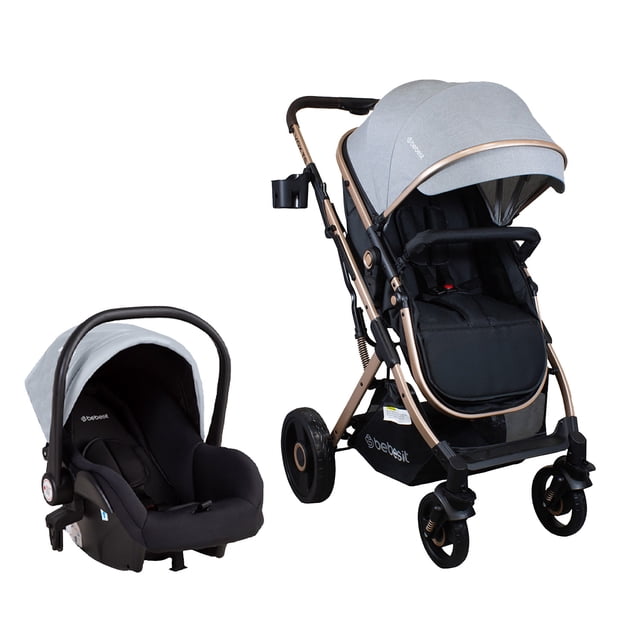 Carriola Travel System Vox 3 en 1 con Autoasiento, Moisés Convertible y Capota UV50+