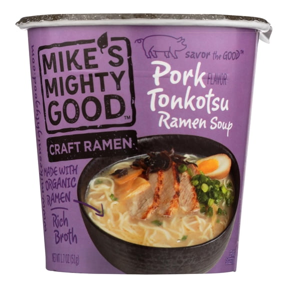 Mike'S Mighty Good Pork Tonkotsu Ramen Soup, 1.7 Oz