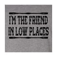 thumbnail image 4 of Go All Out I'm The Friend In Low Places Funny Country Music Gift T-Shirt Mens/Women/Youth, 4 of 5
