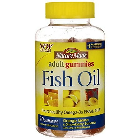 UPC 031604041557 product image for Nature Made Fish Oil Adult Gummies (57 mg of Omega-3s EPA & DHA per serving) 90  | upcitemdb.com