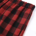 thumbnail image 6 of Ruyang Boys Girls Plaid Shorts with Pocket Elastic Waist Daily Active Shorts Pull On Comfort Soft Loungewear Bottoms, 6 of 7