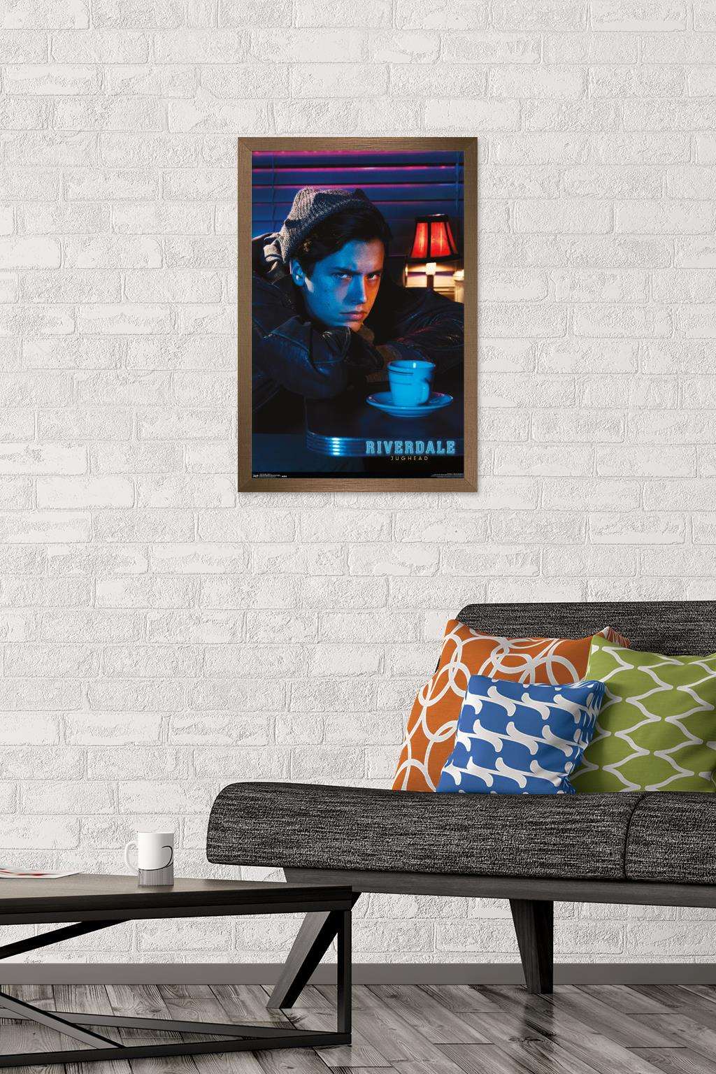 Riverdale - Jughead Wall Poster, 14.725" x 22.375", Framed