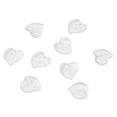 thumbnail image 5 of U8MO 100pc Clear Transparent Acrylic Pendants Leaf Charms Beads Spacer Craft 15x15mm, 5 of 8