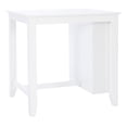 thumbnail image 4 of Powell Stacie Counter Height Space Saver Table, White, 4 of 10