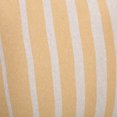 thumbnail image 6 of Noble House Guill Fabric 6.5 Ft. Striped Bean Bag, Natural and Yellow, 6 of 10