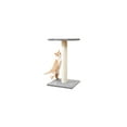 thumbnail image 3 of TRIXIE Espejo 27" Sisal Cat Scratching Post with Plush Platform, Gray, 3 of 7