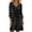 A-Black, variant on SRZYMJ Womens Velvet Dresses Cowl Neck Long Sleeve Party Holiday Christmas Mini Dresses 2025