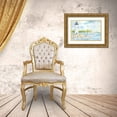 thumbnail image 3 of Coulter, Cynthia 14x11 Gold Ornate Wood Framed with Double Matting Museum Art Print Titled - East Coast Lighthouse landscape I, 3 of 4