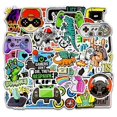thumbnail image 1 of Gaming Stickers for Kids Water Bottles Video Game Stickers for Laptop Game Vinyl Sticker Pack Easter Basket, 1 of 5