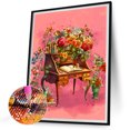 thumbnail image 2 of Pintura de diamante 5D DIY Full Round Drill Clip Art Kit Decoración del hogar (K297) FLhrweasw Nuevo, 2 of 9