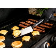 Expert Grill Stainless Steel Griddle Spatula, Black & Gray