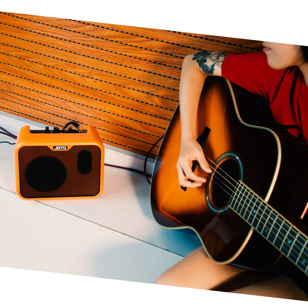 JOYO MA-10A 10W Small Acoustic Guitar Amplifier Portable Mini Guitar Practice Amp Dual Channel