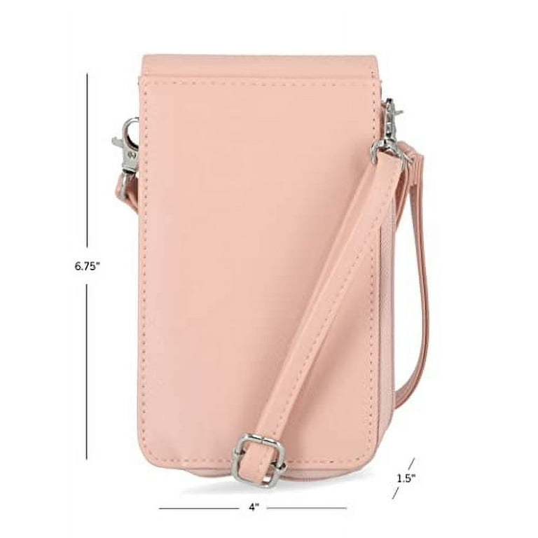  Bagnet Phone Sling - Premium, Easy Access Crossbody Phone Purse  and Wallet for Women - Faux Leather Crossbody Wallet Purse with Phone  Pocket (Blush) : Clothing, Shoes & Jewelry