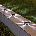 thumbnail image 2 of Specollect Clearance 3Pcs Solar Ground Lights,Waterproof In-Ground Lights Solar Outdoor Landscape Lighting for Lawn,Patio,Pathway,Yard,Deck,Driveway,Walkway, 2 of 9