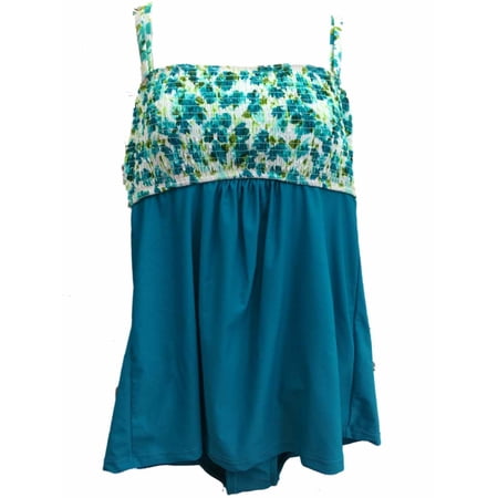 floral scrunch dress