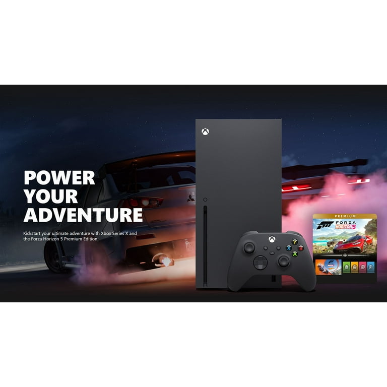 Xbox Series X Forza Horizon 5 Premium Bundle with Logitech G920