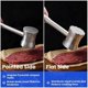 thumbnail image 3 of Meat Tenderizer Mallet Stainless Steel,Dual Side Meat Hammer Chicken Pounder, Heavy Duty Meat Beater, 3 of 5