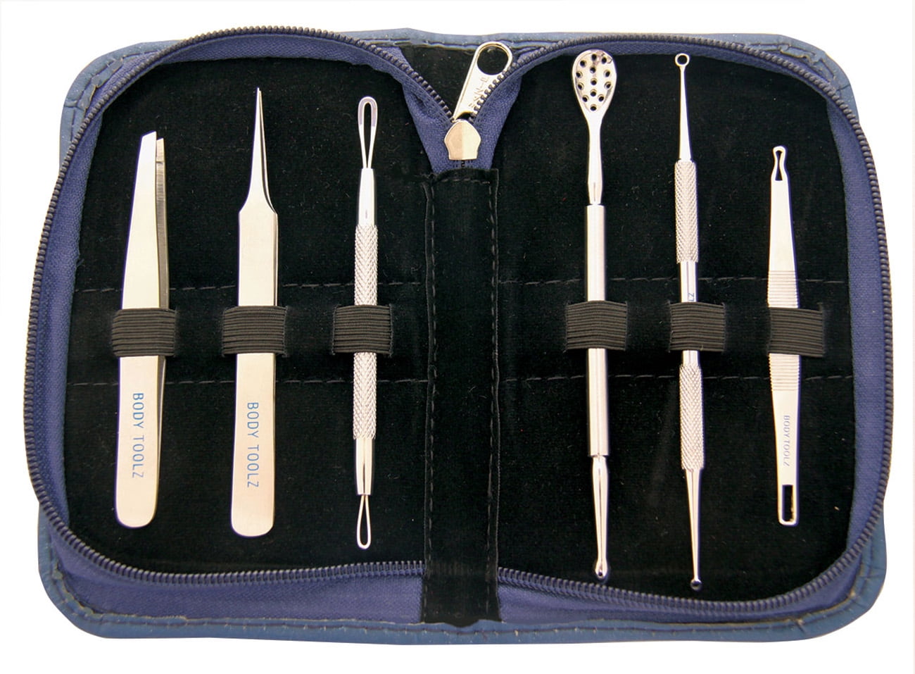 Body Toolz Deluxe Stainless Steel Blackhead & Blemish Remover Kit