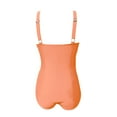 thumbnail image 4 of MSJUHEG Bathing Suit,One Piece Bathing Suit for Women,Tankini Swimsuits for Women Tummy Control,Long Torso Swimsuits for Women,Shapewear Swimsuits for Women,Push-Up Swimsuit Orange M, 4 of 5