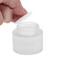 thumbnail image 3 of Unique Bargains 1 Pc Frosted Glass Dispensing Bottle for Bathroom 1.76oz Sand Gold Tone, 3 of 6