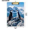 thumbnail image 3 of FMSHPON Chinstrap Penguin Clipboard Hardboard Wood Nursing Clip Board and Pull for Standard A4 Letter 13x9 inches, 3 of 7